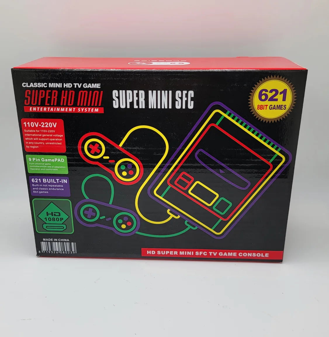 Super NES Mini SFC Retro Game Console | HDMI | 621 Games image indicator(2)