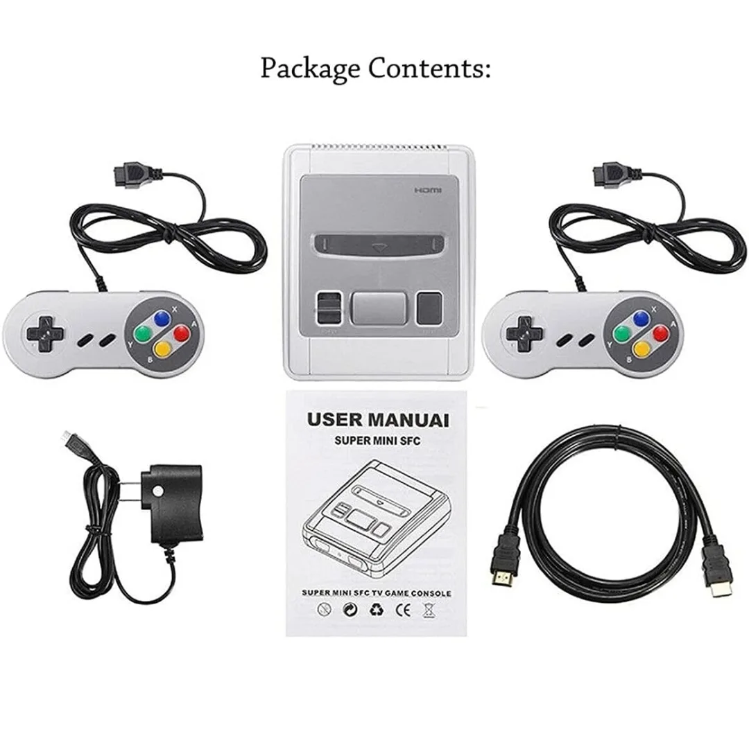 Super NES Mini SFC Retro Game Console | HDMI | 621 Games image indicator(7)