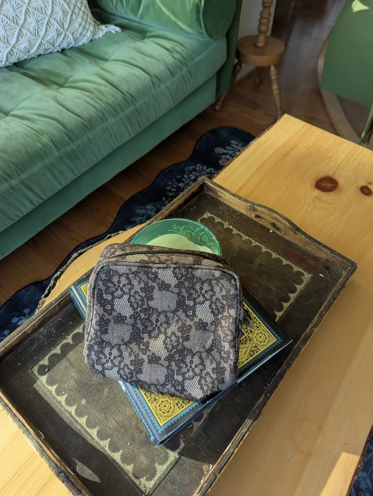 Lace Cosmetic Bag thumbnail