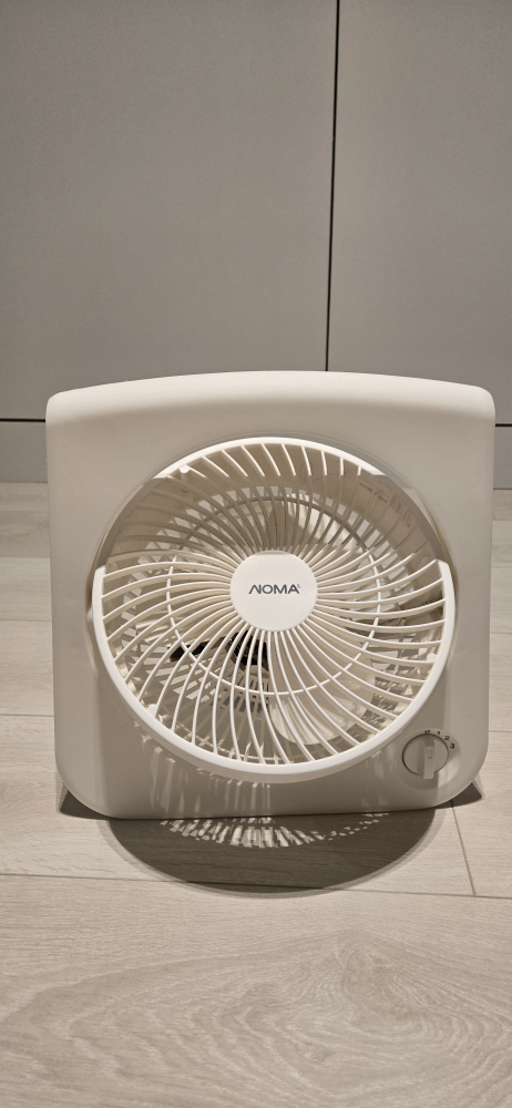 NOMA Box Fan - White - photo 2