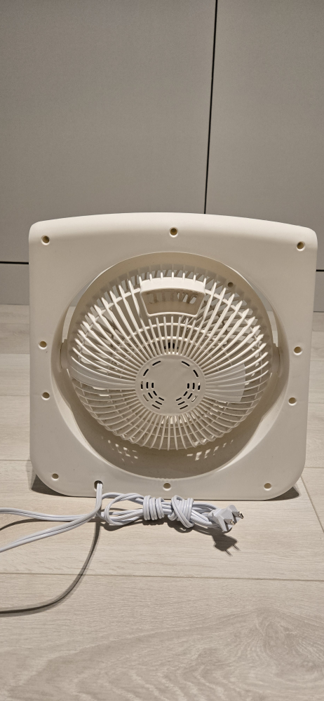 NOMA Box Fan - White - photo 3