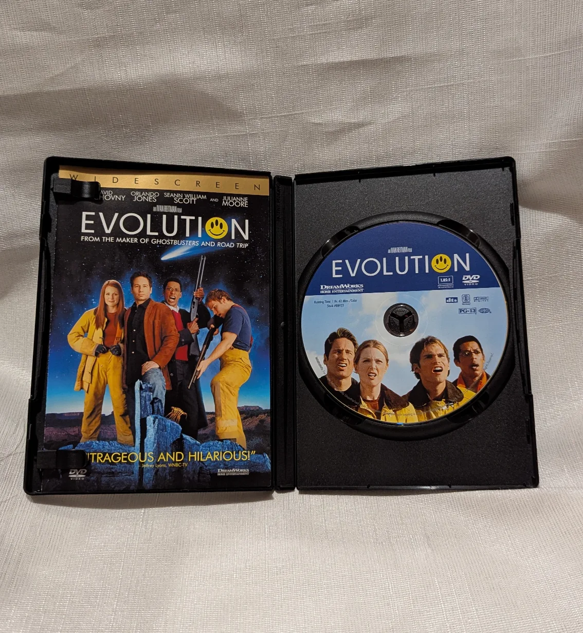 Evolution DVD - Comedy Sci-Fi David Duchovney 2001 🇨🇦 image indicator(2)