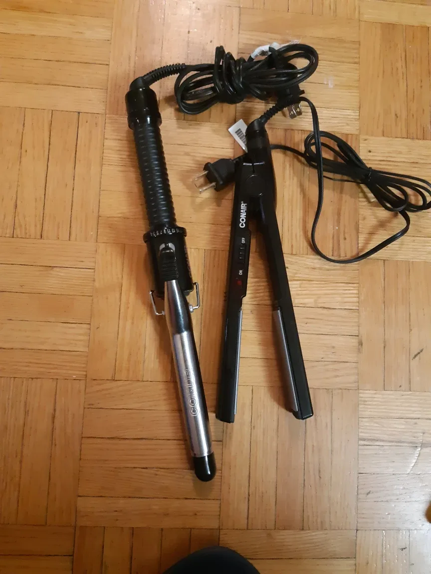 Conair Curling Iron & Flat Iron Set 🇨🇦 thumbnail