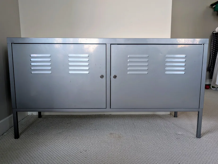 Lockable Grey IKEA PS Cabinet thumbnail