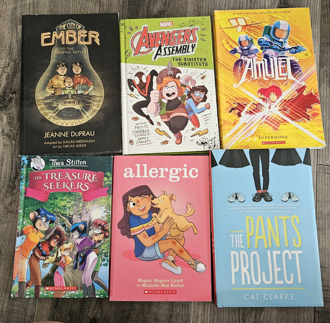 Children's Book Bundle - City of Ember, Avengers, Amulet & More!