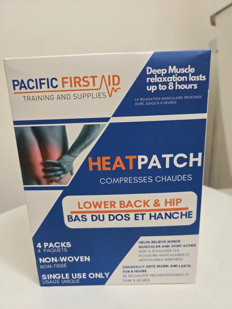 Pacific First Aid Heat Patch - Lower Back & Hip thumbnail