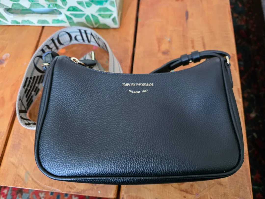 Emporio Armani Milano 1981 Black Crossbody thumbnail