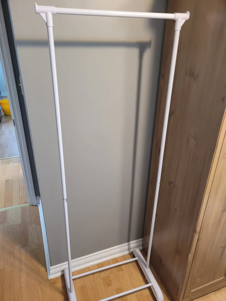 White Clothes Rack thumbnail