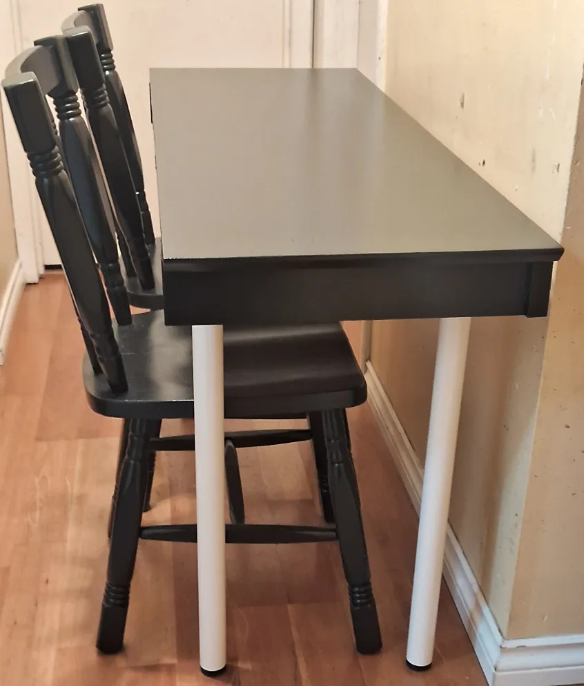 Table with Two Chairs (free delivery) thumbnail