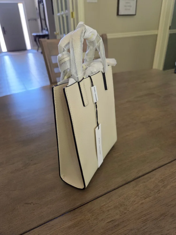 Marc Jacobs The Mini Tote Bag - Marshmallow image indicator(2)