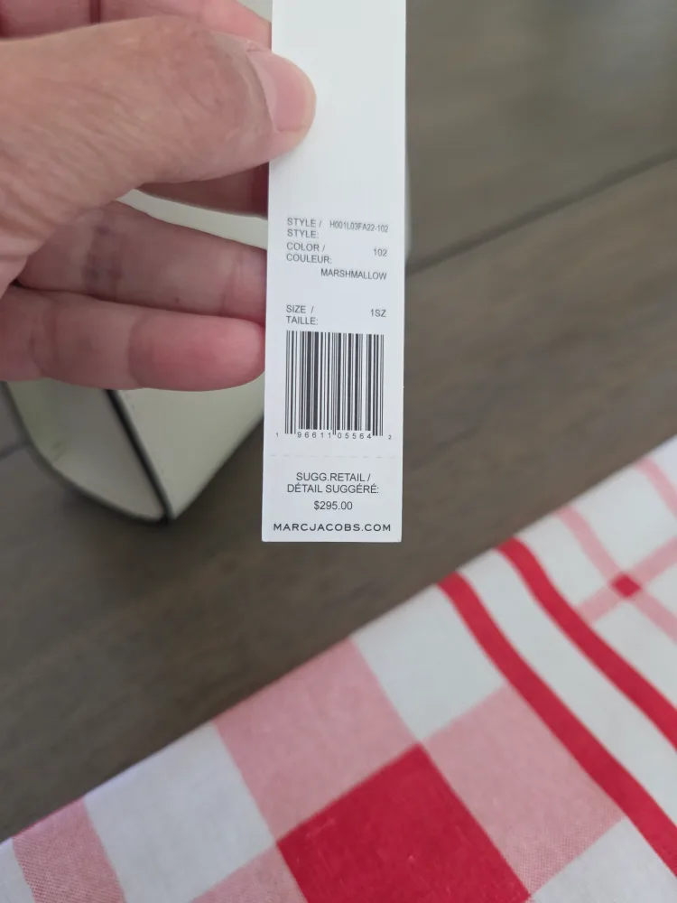 Marc Jacobs The Mini Tote Bag - Marshmallow image indicator(3)
