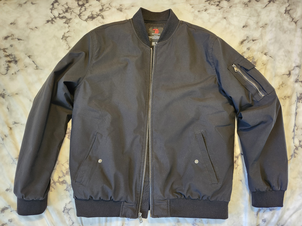 Black Bomber Jacket