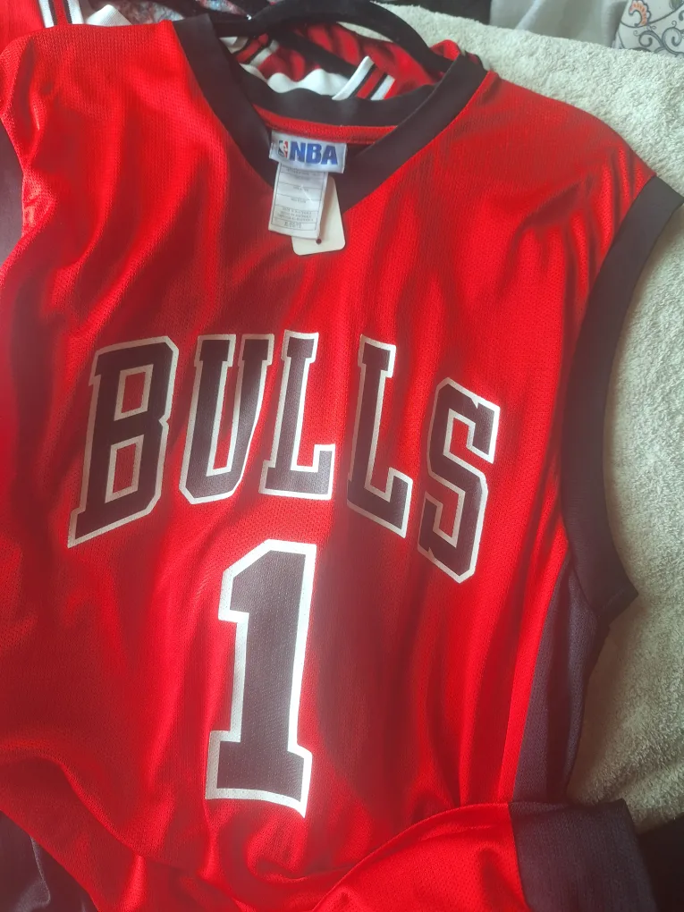 NBA Derrick Rose Bulls Jersey - XL thumbnail