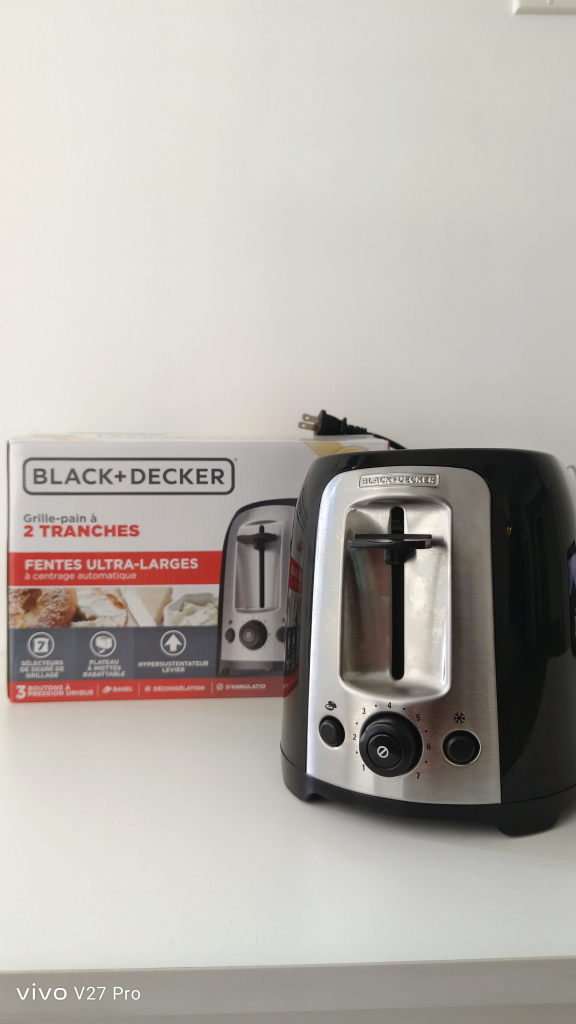 Black+Decker 2-Slice Toaster