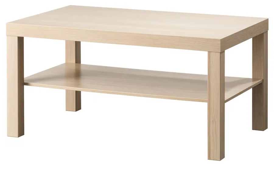 IKEA Lack Coffee Table - Beige, 35 3/8" thumbnail