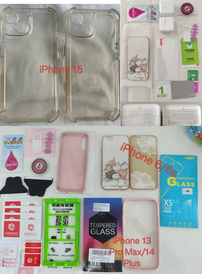 Phone case/screen protector/charger thumbnail