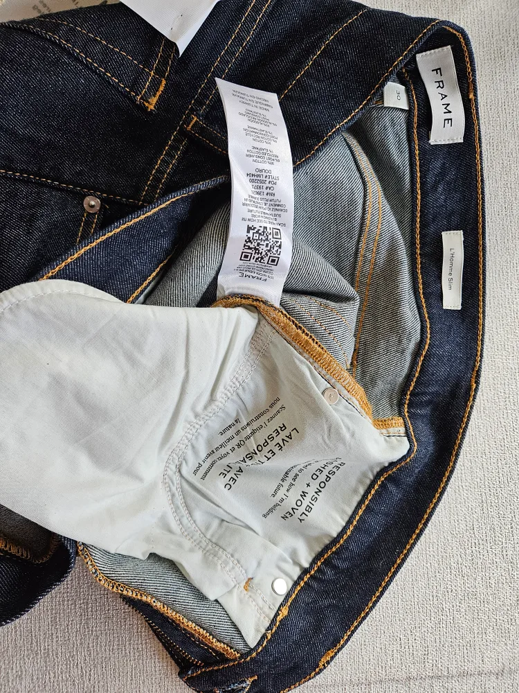 FRAME L'Homme Slim Jeans, Size 30 image indicator(4)