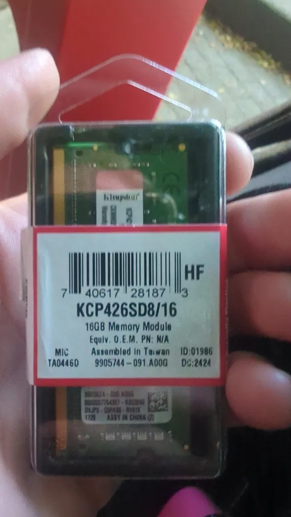 Kingston KCP426SD8/16 16GB Memory Module image indicator(2)