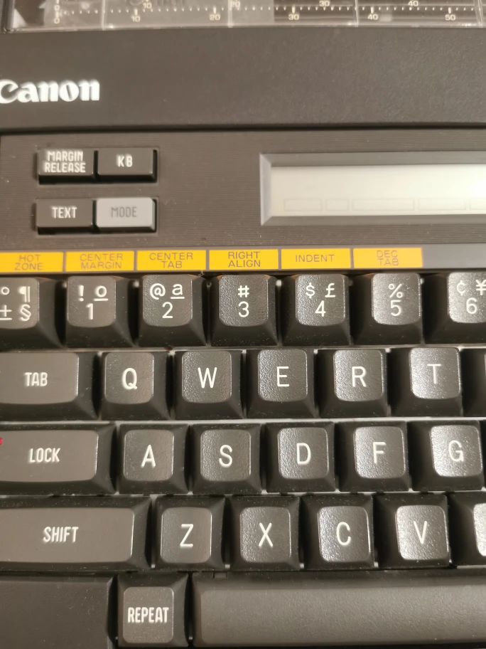 Vintage 1980 - Canon Typestar 6 - photo 4