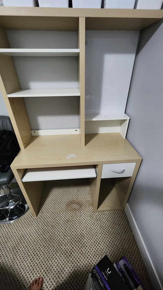 IKEA Mikael Desk with Hutch
