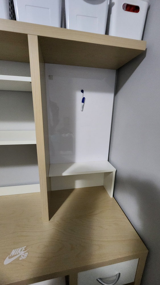 IKEA Mikael Desk with Hutch - photo 4