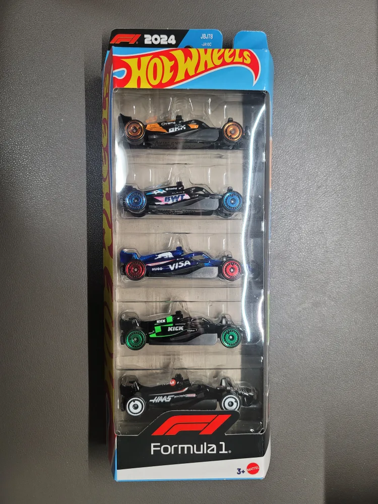 Hot Wheels Formula 1 2024 5-Pack thumbnail