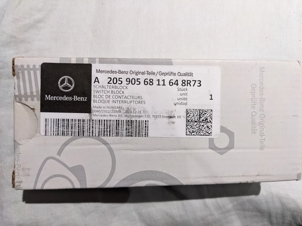 Mercedes-Benz power window Switch Block image indicator(5)