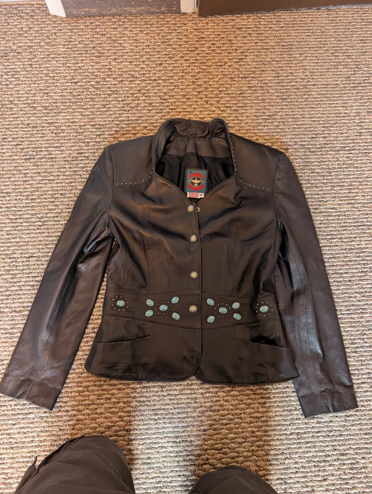 Renegade Spirit Leather Jacket - Size M thumbnail