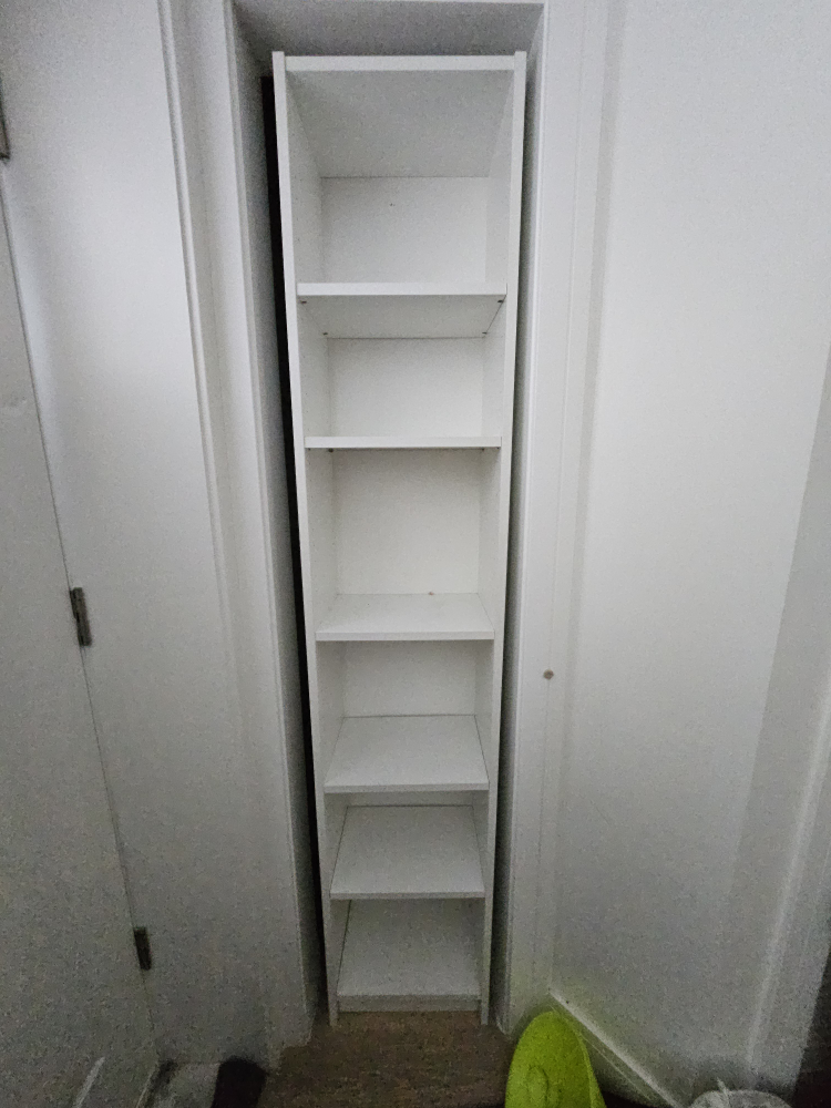 White Shelving Unit