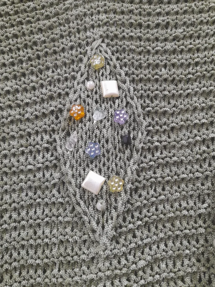 Ashaqi Knit Top - Olive Green size medium image indicator(7)