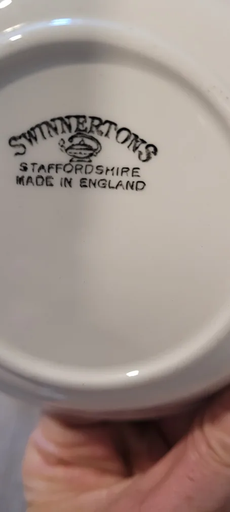 Vintage Swinnertons Straffordsmire China set 55pcs image indicator(6)