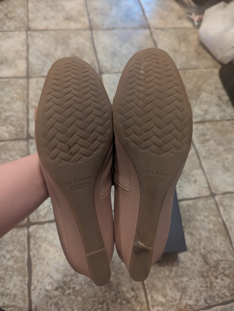 Cole Haan Malta Wedge, size 8.5, Brush Ltr colour - photo 3