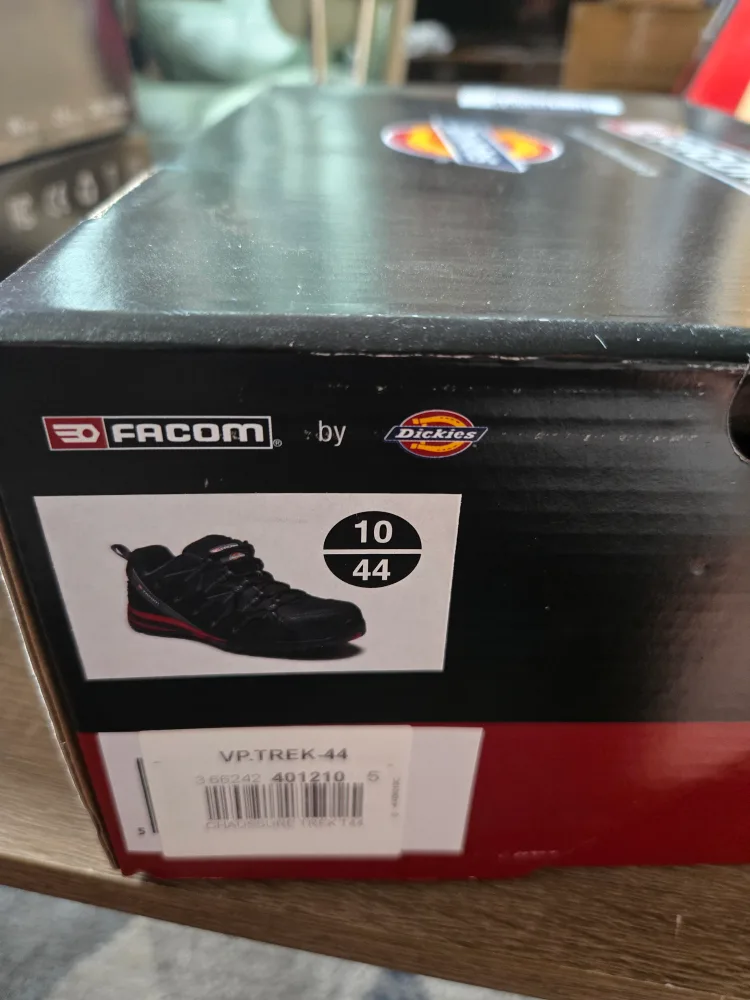 Facom by Dickies VP.TREK-44 Size 10 Work Shoes - New thumbnail