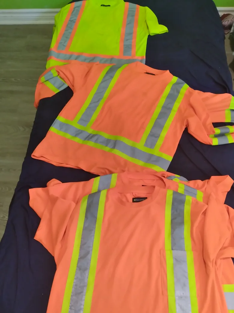 Large Forcefield Hi-Vis Safetry shirts (long&short sleeves) 🦺 thumbnail