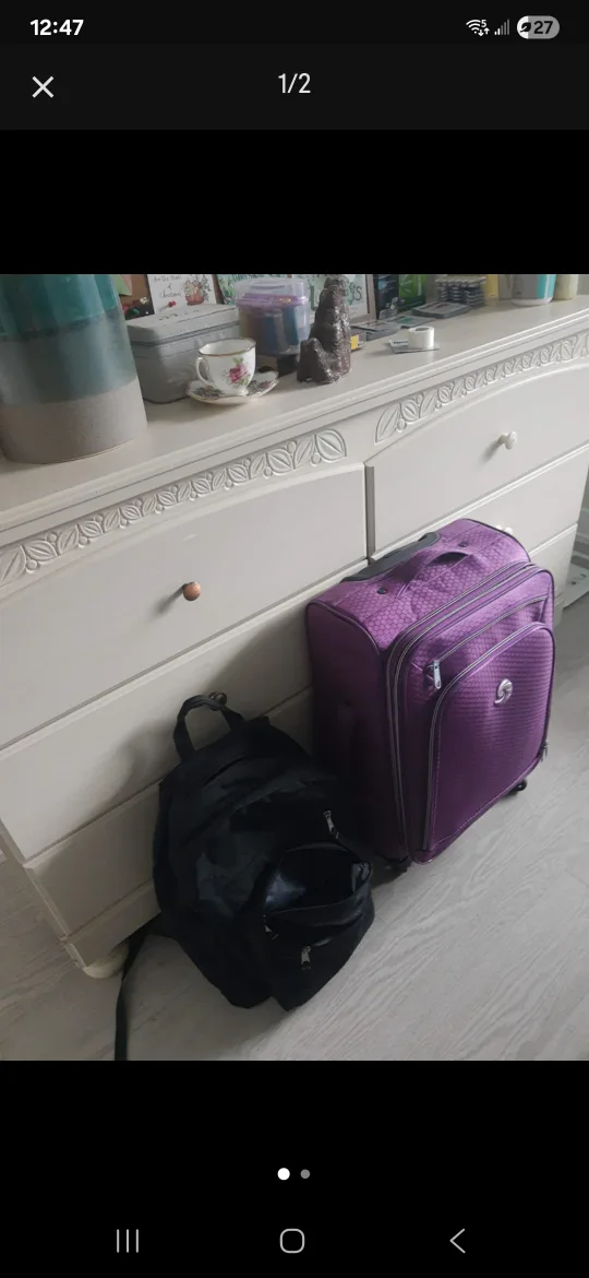 Purple Eco-Lite 20" Carry-On Luggage thumbnail
