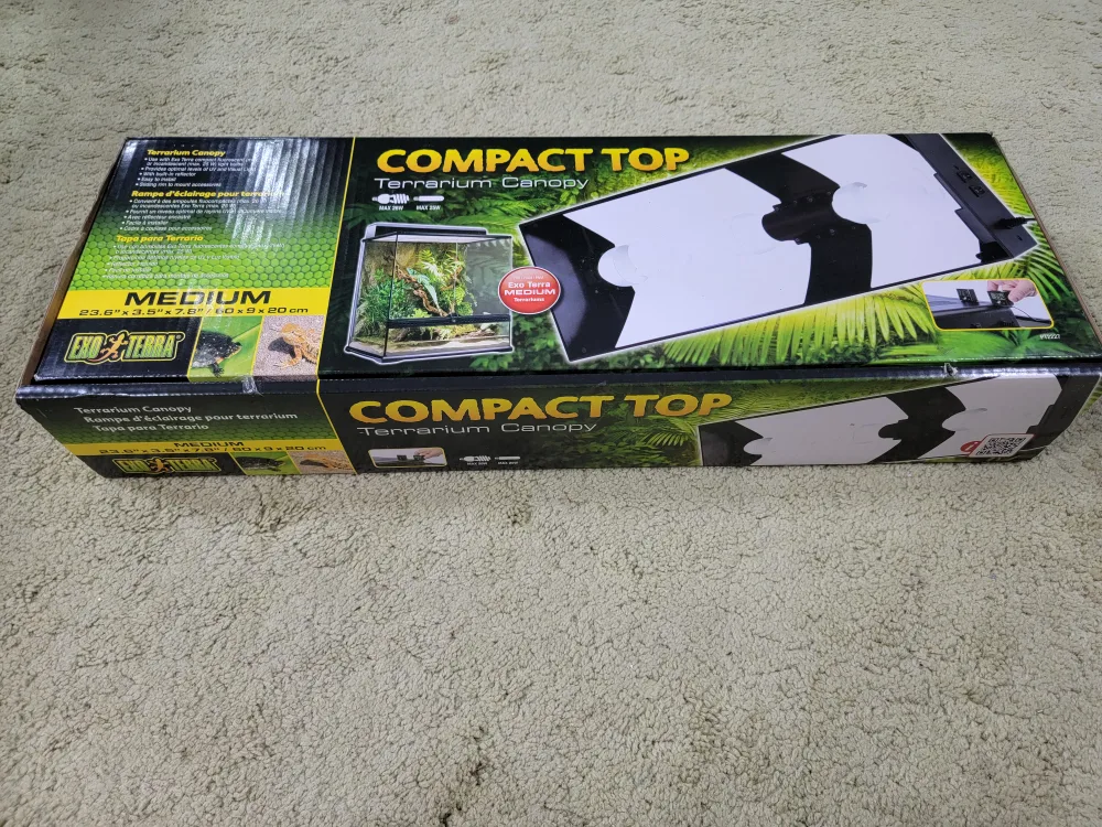 Exo Terra Compact Top Terrarium Canopy - Medium 🇨🇦 thumbnail