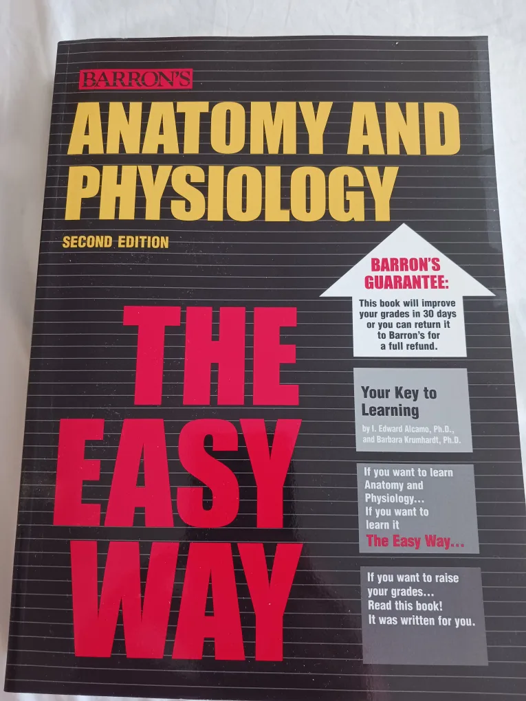Barron's Anatomy and Physiology Book thumbnail