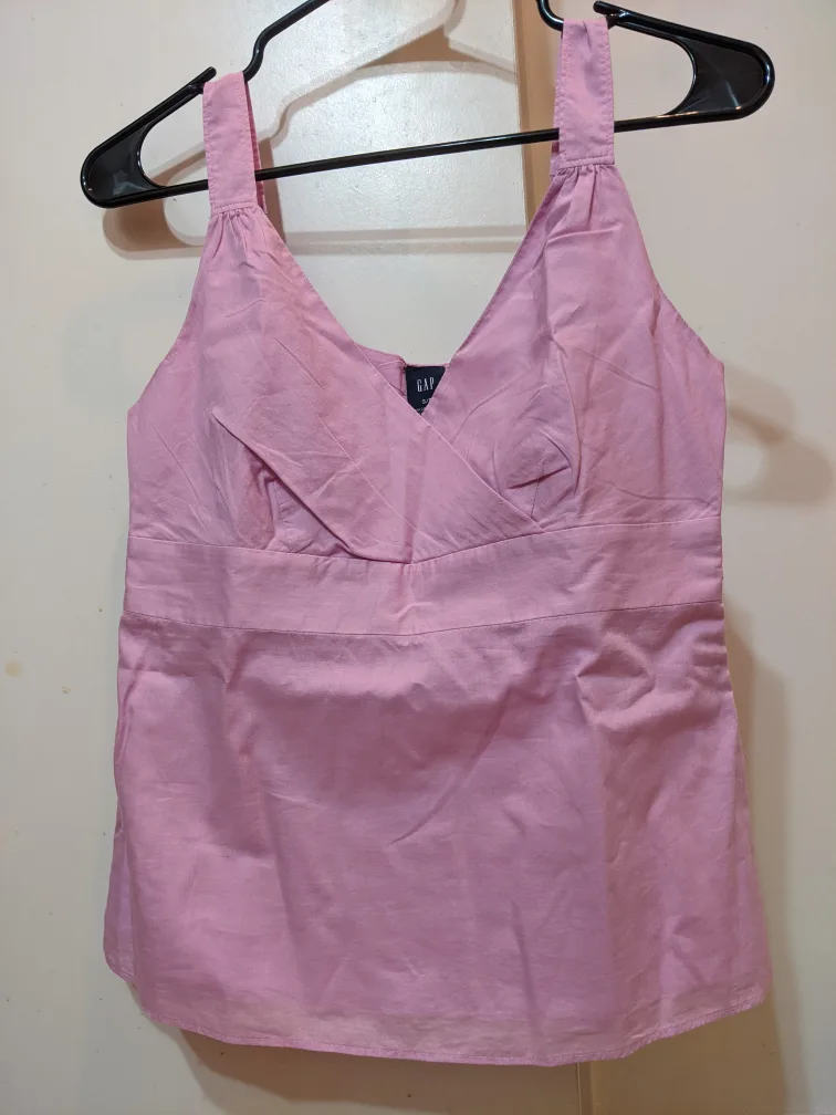 GAP Pink Tank Top - Size Small thumbnail