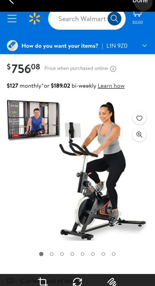 Women's Health/Men's Health Exercise Spin Bike image indicator(2)