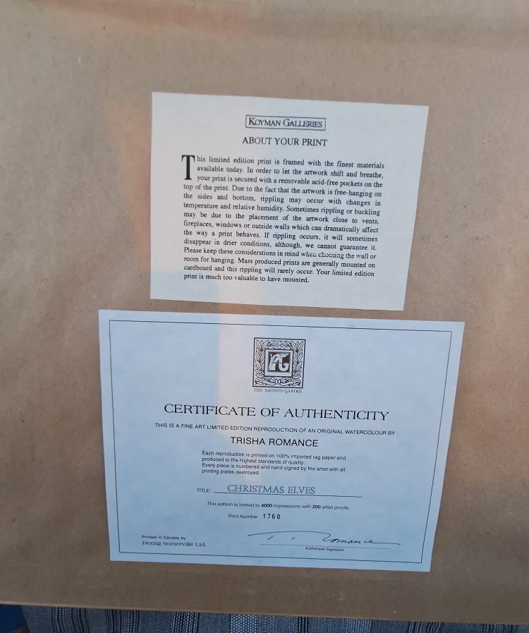 Trisha Romance Limited Edition Signed/Numbered Lithograph Print image indicator(6)