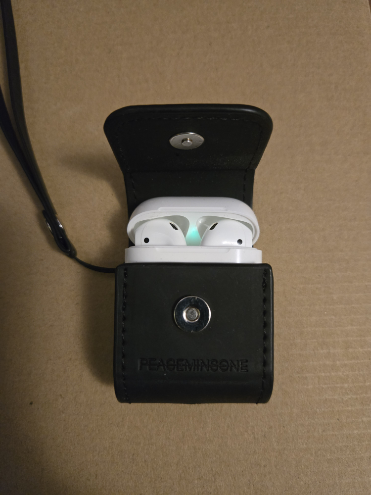 PEACEMINUSONE AirPods Case - Black - photo 4