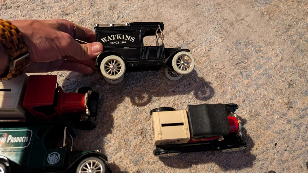 Watkins Diecast Coin Bank Truck Collection image indicator(4)
