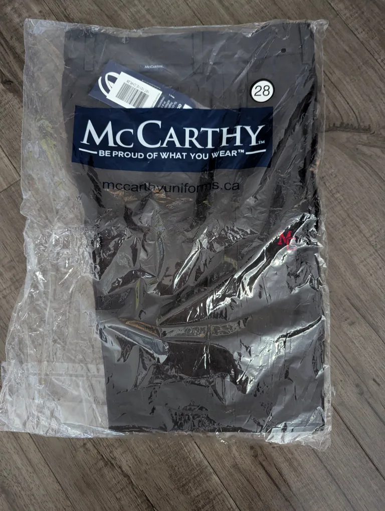 McCarthy School Uniform Pants - Size 28 - New thumbnail