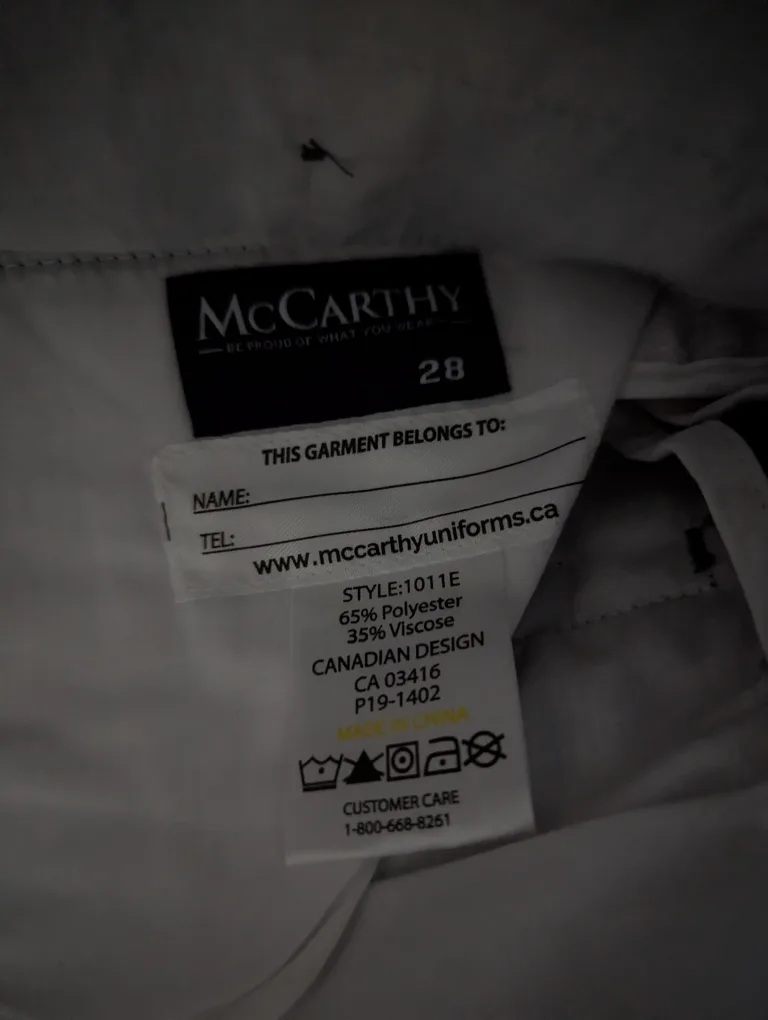 McCarthy School Uniform Pants - Size 28 - New image indicator(4)