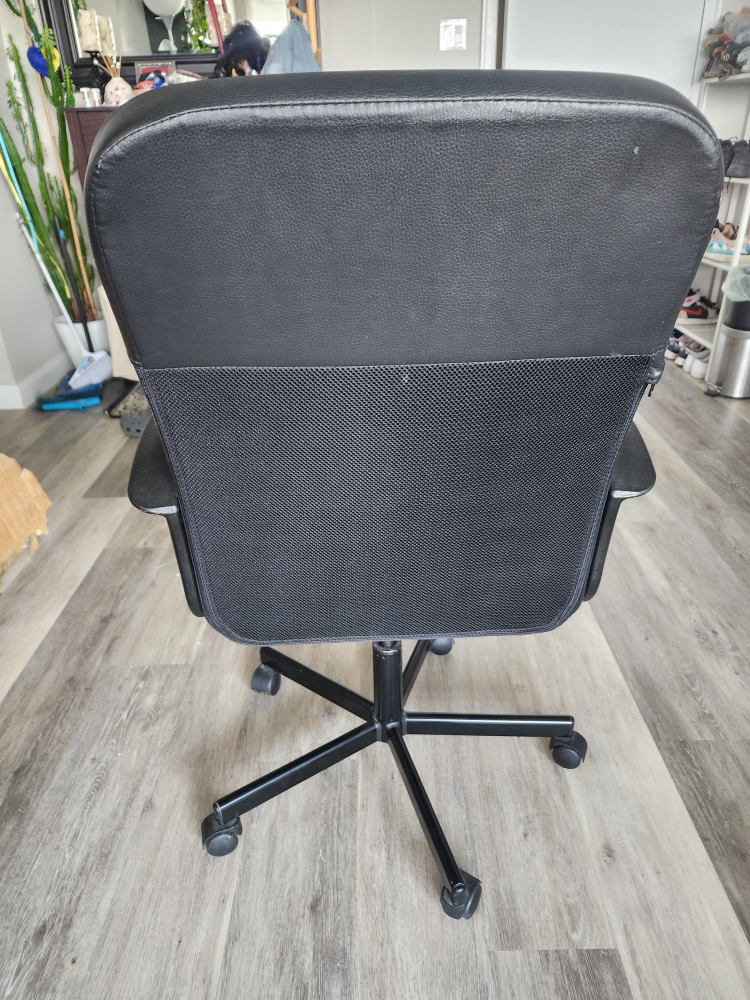Ikea Renberget - Black Office Chair - photo 3