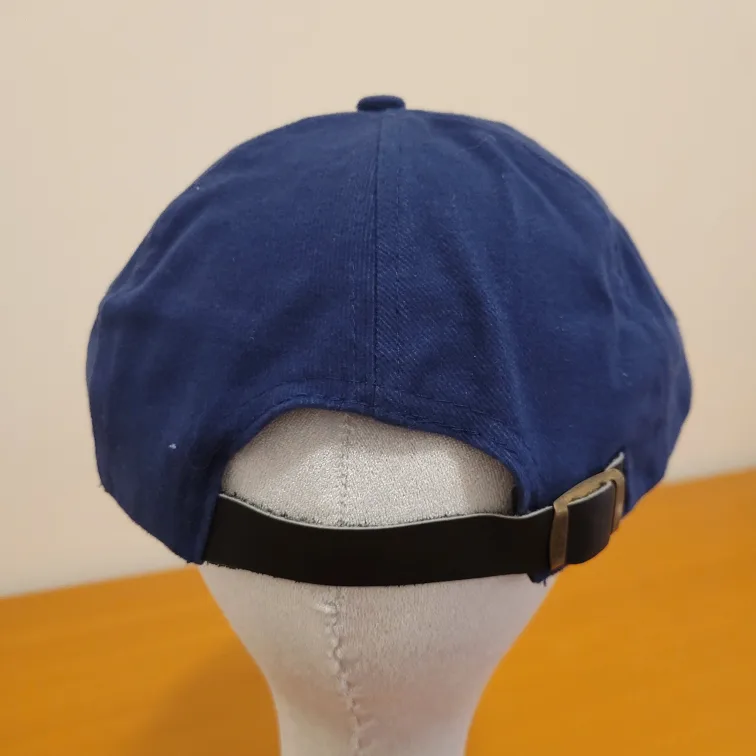Brand New Vintage 90s Navy Blue Snapback Cap Hat image indicator(3)