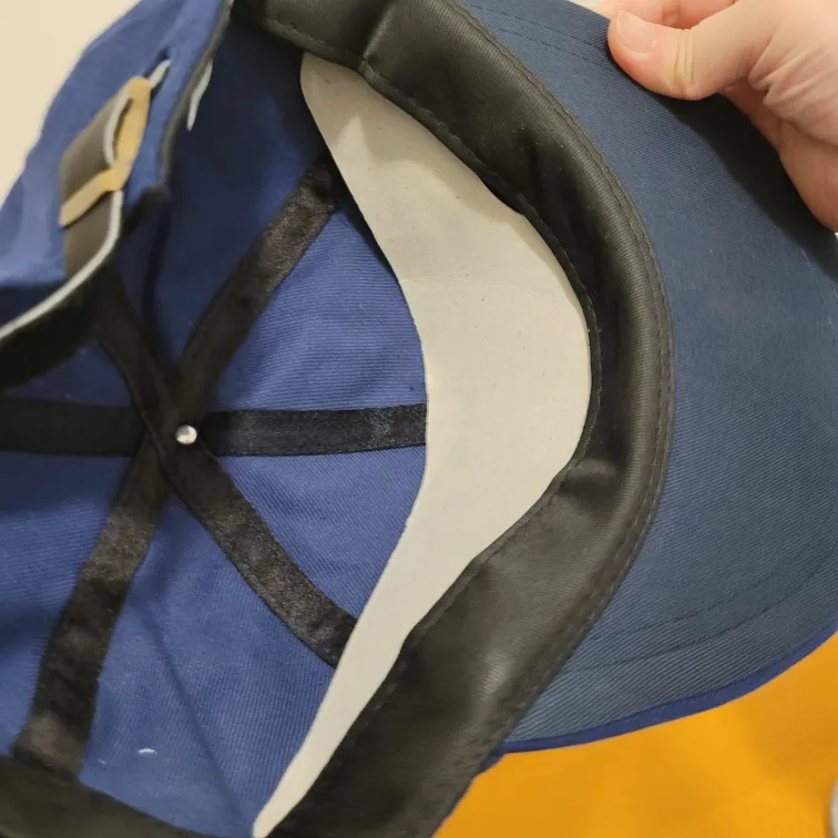 Brand New Vintage 90s Navy Blue Snapback Cap Hat image indicator(8)