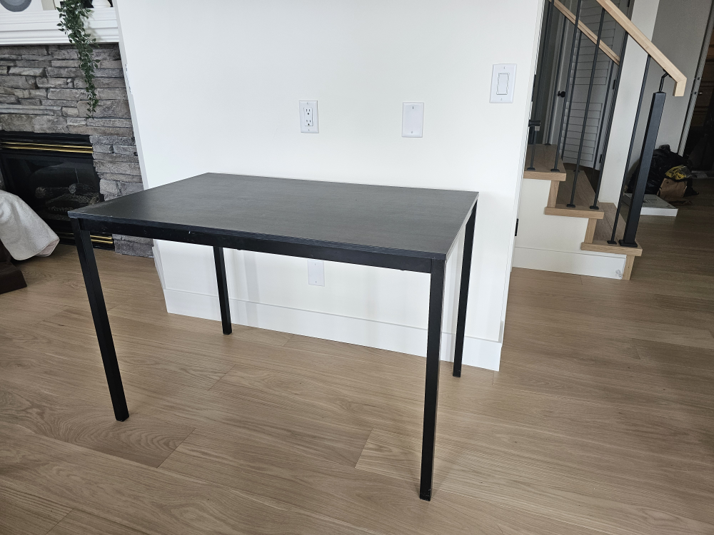Black Dining Table / Desk - photo 3