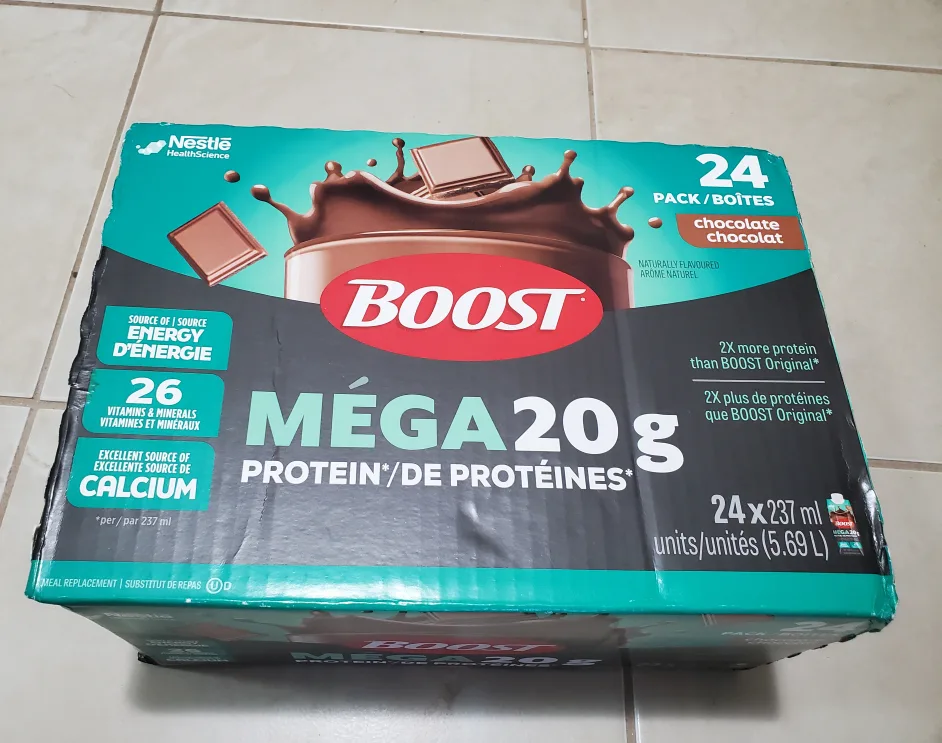 12 Pk Boost Mega 20g Protein Chocolate image indicator(2)