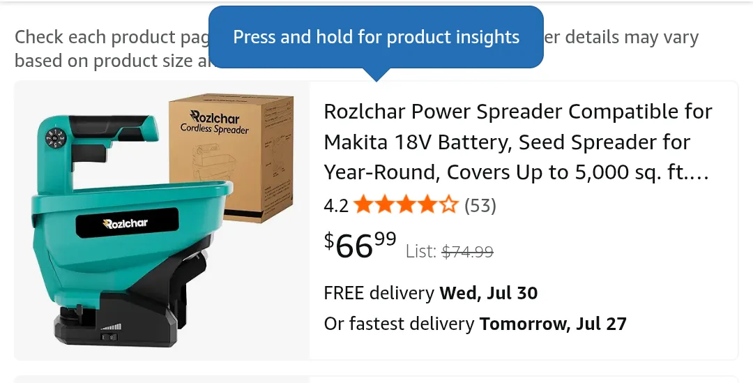 Rozlchar Cordless Spreader - Like New! thumbnail